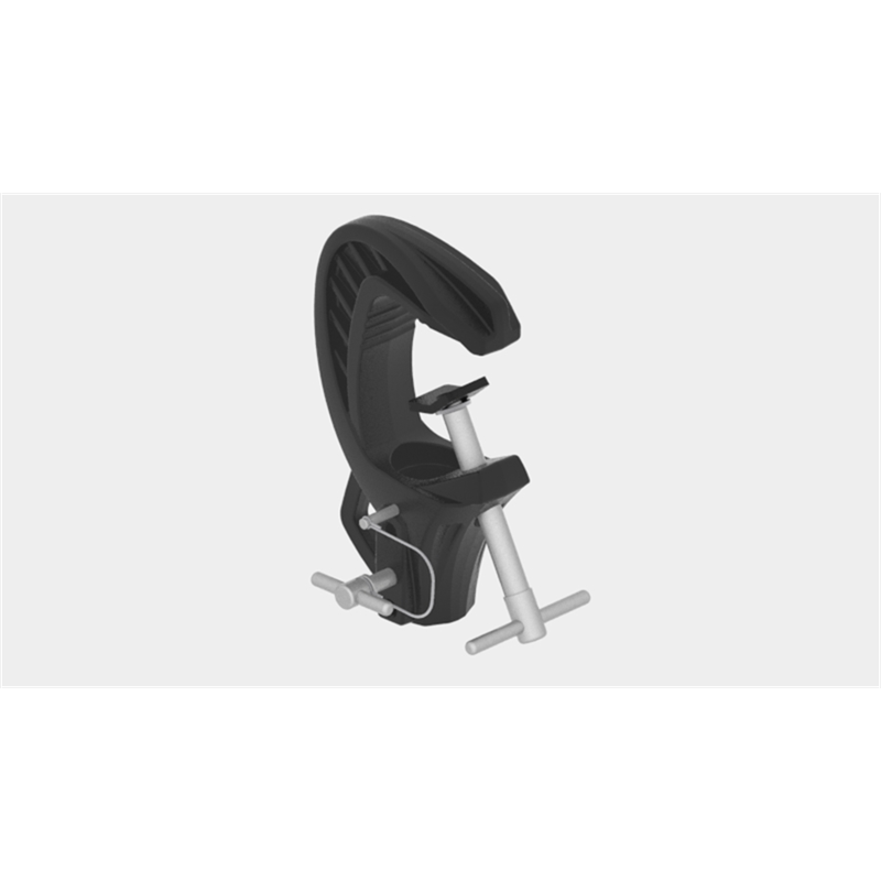 Studio clamp with 28 mm socket