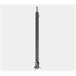 "D" Telescopic drop-arm extension 43 cm up to 65 cm (17" to 25")